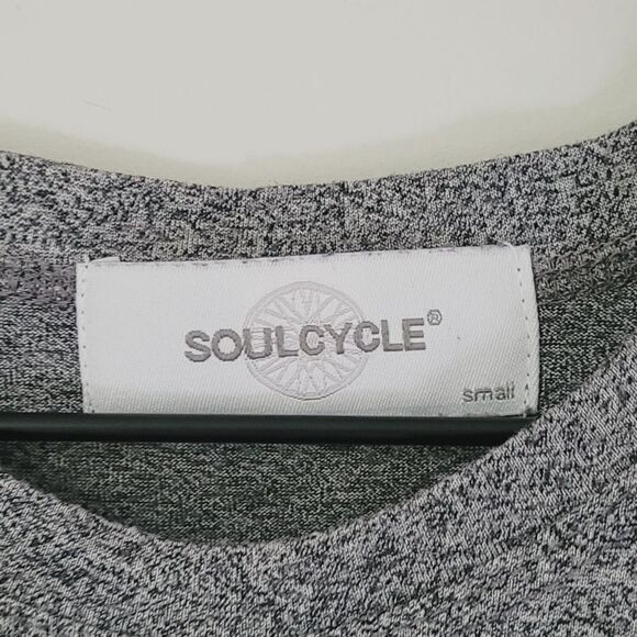 Soul Cycle "Noon On Monday" Grey Muscle Tank Size Small - Picture 4 of 5